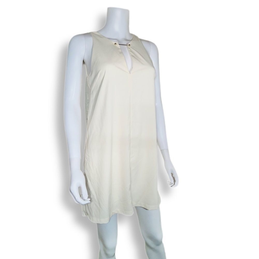 Lulu’s Near or Bar Cream Shift Dress NWOT